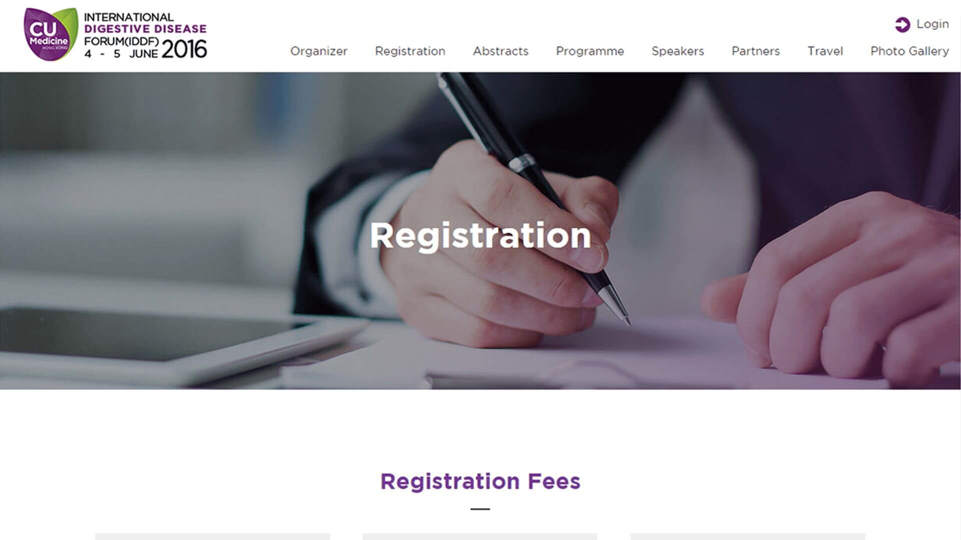 The International Digestive Disease Forum (IDDF) 2016